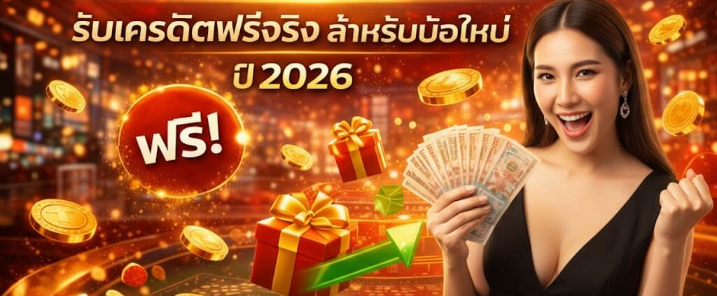 บาคาร่า เล่นฟรี รับเครดิตฟรีจริง สำหรับมือใหม่ เว็บตรง 2026