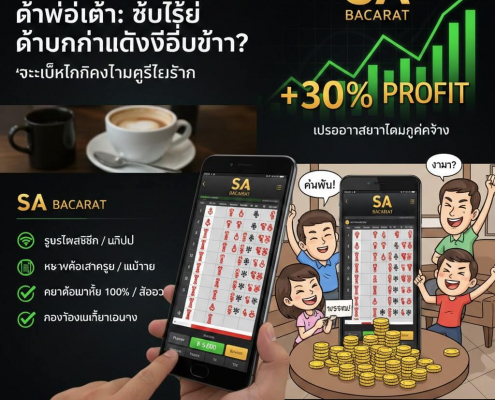 SA บาคาร่า รีวิวประสบการณ์จริง กำไรดีขึ้น ระบบเสถียร