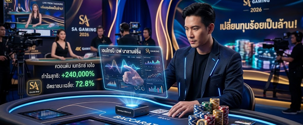 SA Gaming 2026 Quantum Matrix AI เอนโทรปี เวฟ บาลานซ์ซิ่ง